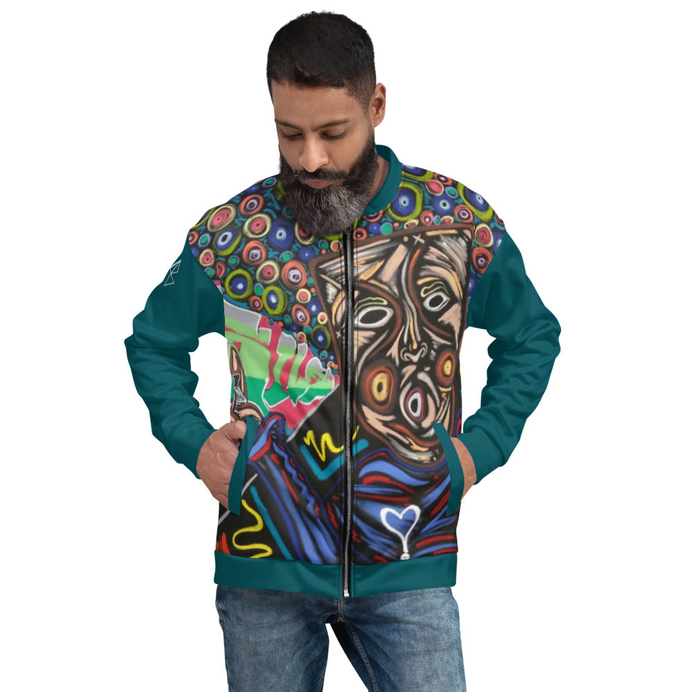 Graffiti Boy Unisex Bomber Jacket