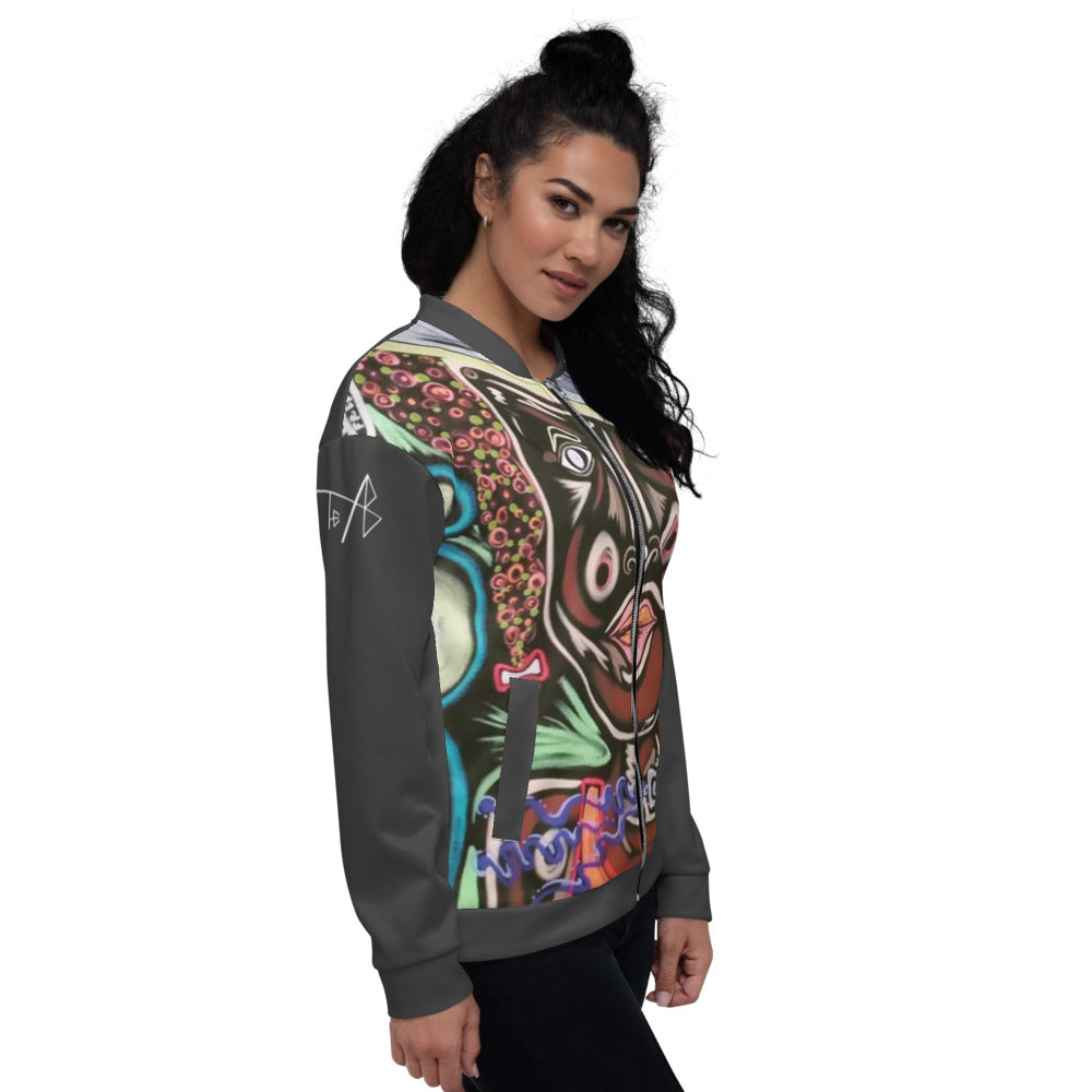 Shine Your Light Unisex Bomber Jacket