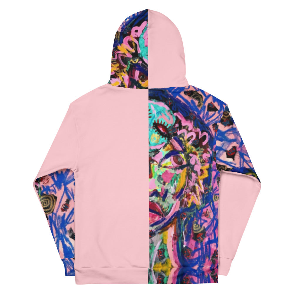 Blue Moon Unisex Hoodie - Split