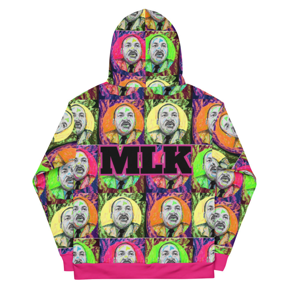 MLK Unisex Hoodie - Pink