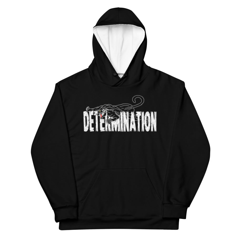 DETERMINATION Unisex Hoodie - BLACK