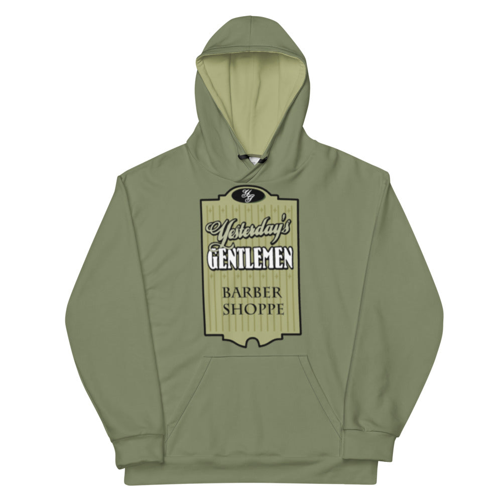 YG Logo Unisex Hoodie - Olive