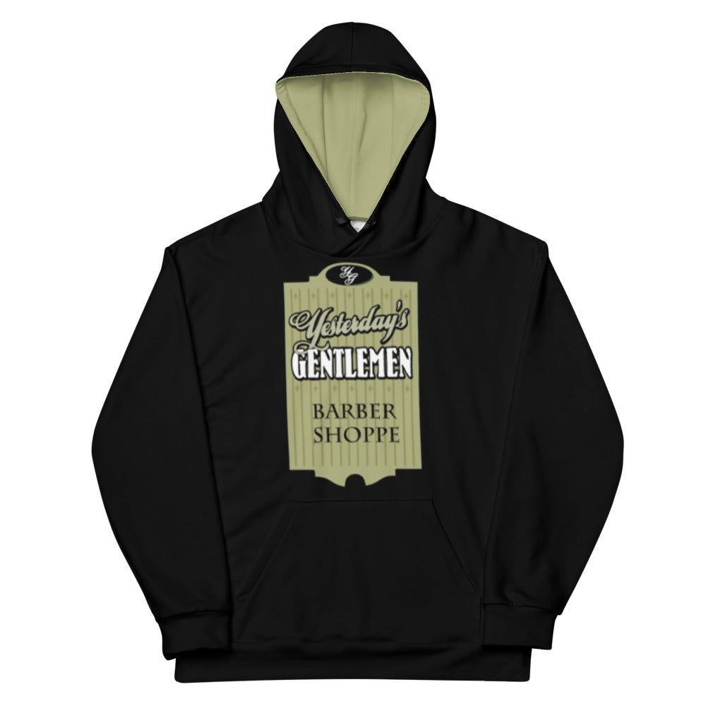 YG Logo Unisex Hoodie - Black