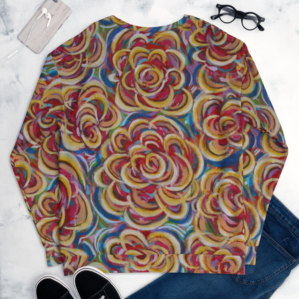Garden of Flowers Unisex Sweatshirt