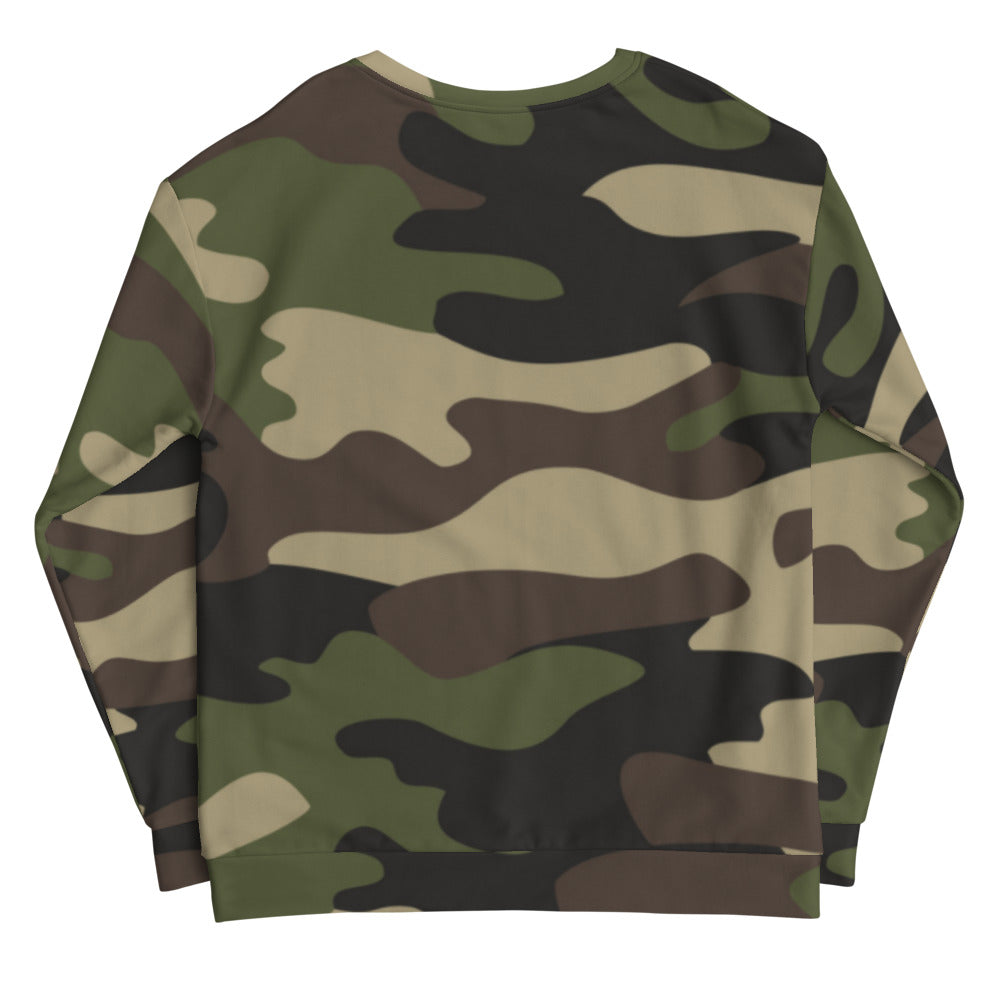 YG Logo Unisex Sweatshirt - Camo