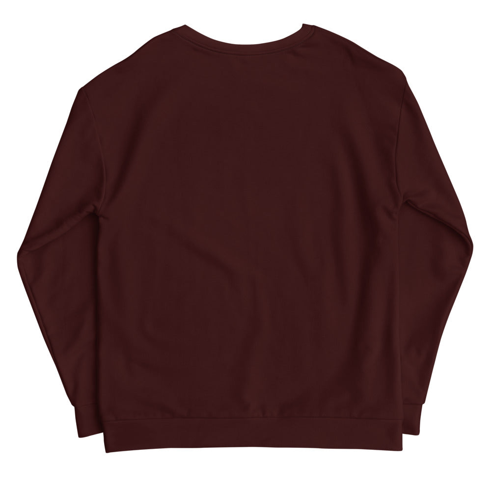 WE RISE Unisex Sweatshirt - OXBLOOD