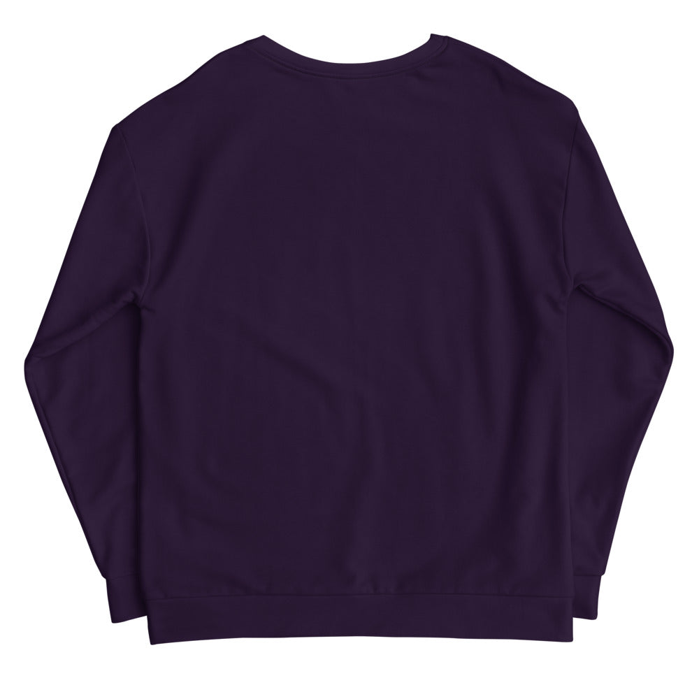 WE RISE Unisex Sweatshirt - EGGPLANT