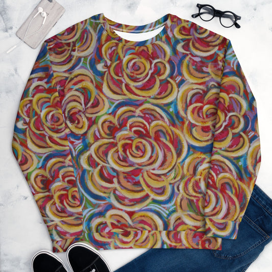 Garden of Flowers Unisex Sweatshirt