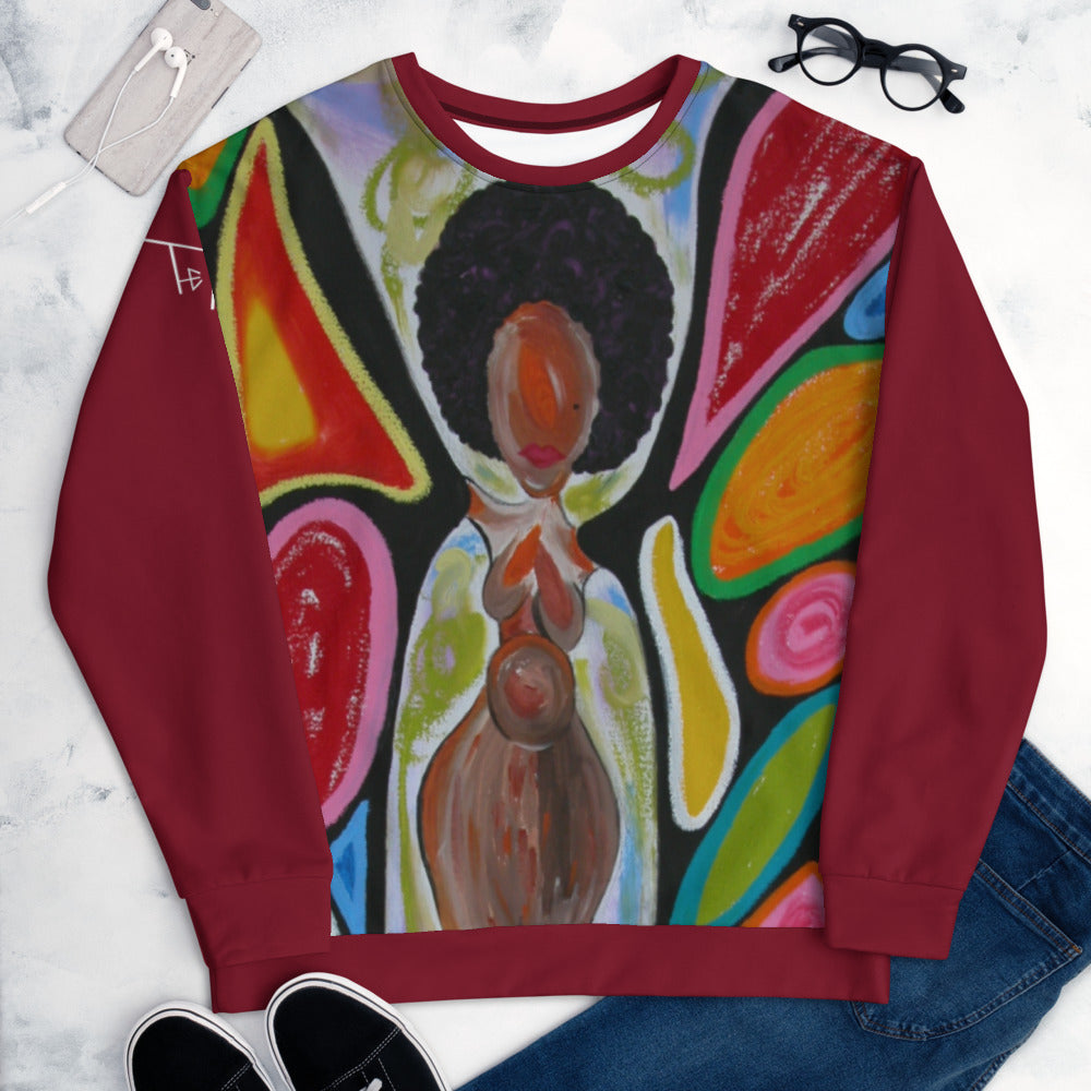 Black Butterfly Unisex Sweatshirt