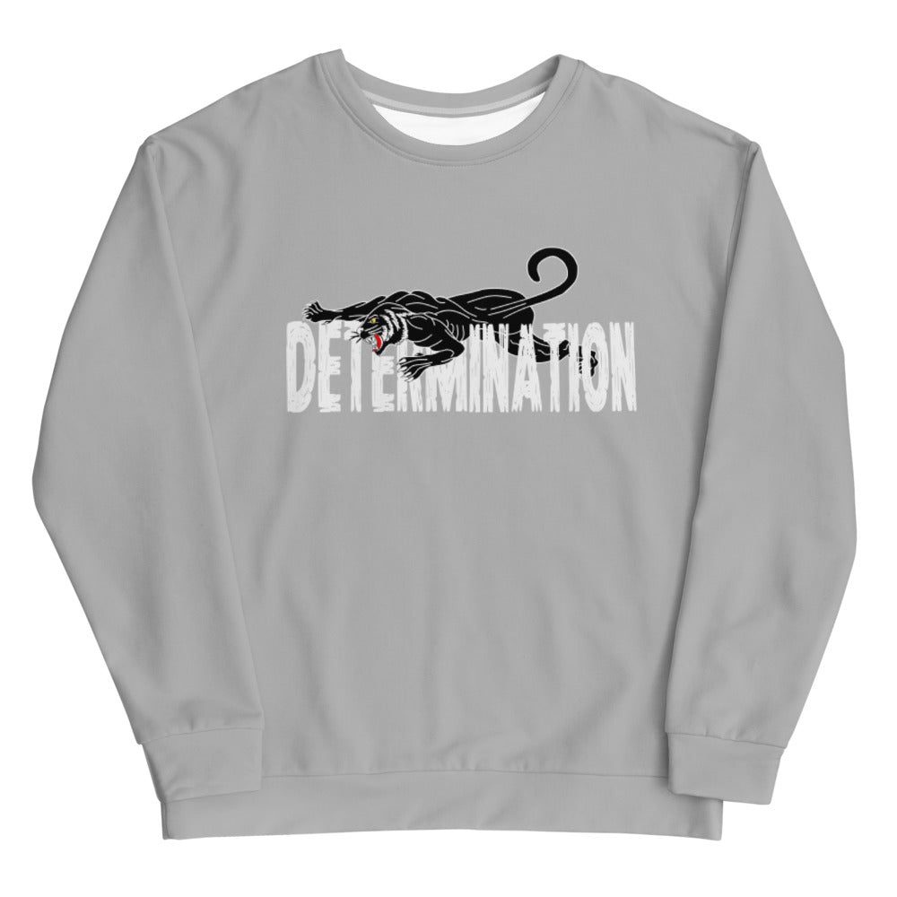 DETERMINATION Unisex Sweatshirt - SILVER