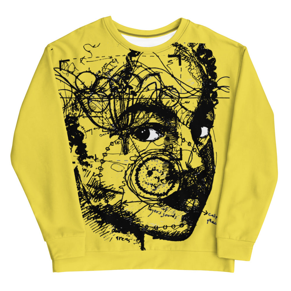 Bronzeville Girl Unisex Sweatshirt - Yellow