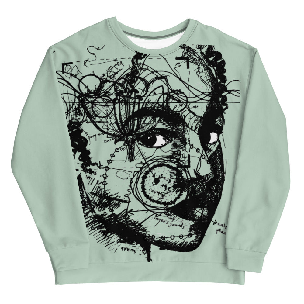 Bronzeville Girl Unisex Sweatshirt - Mint