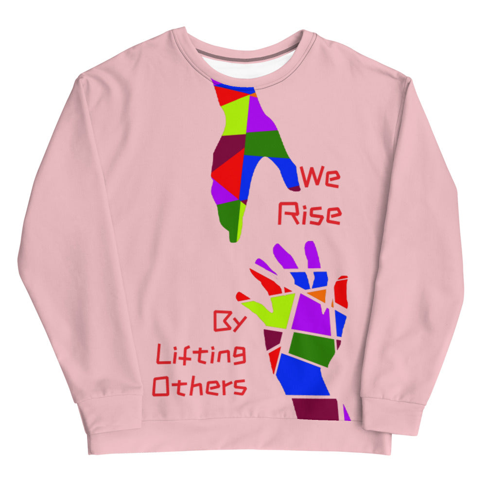WE RISE Unisex Sweatshirt - PINK