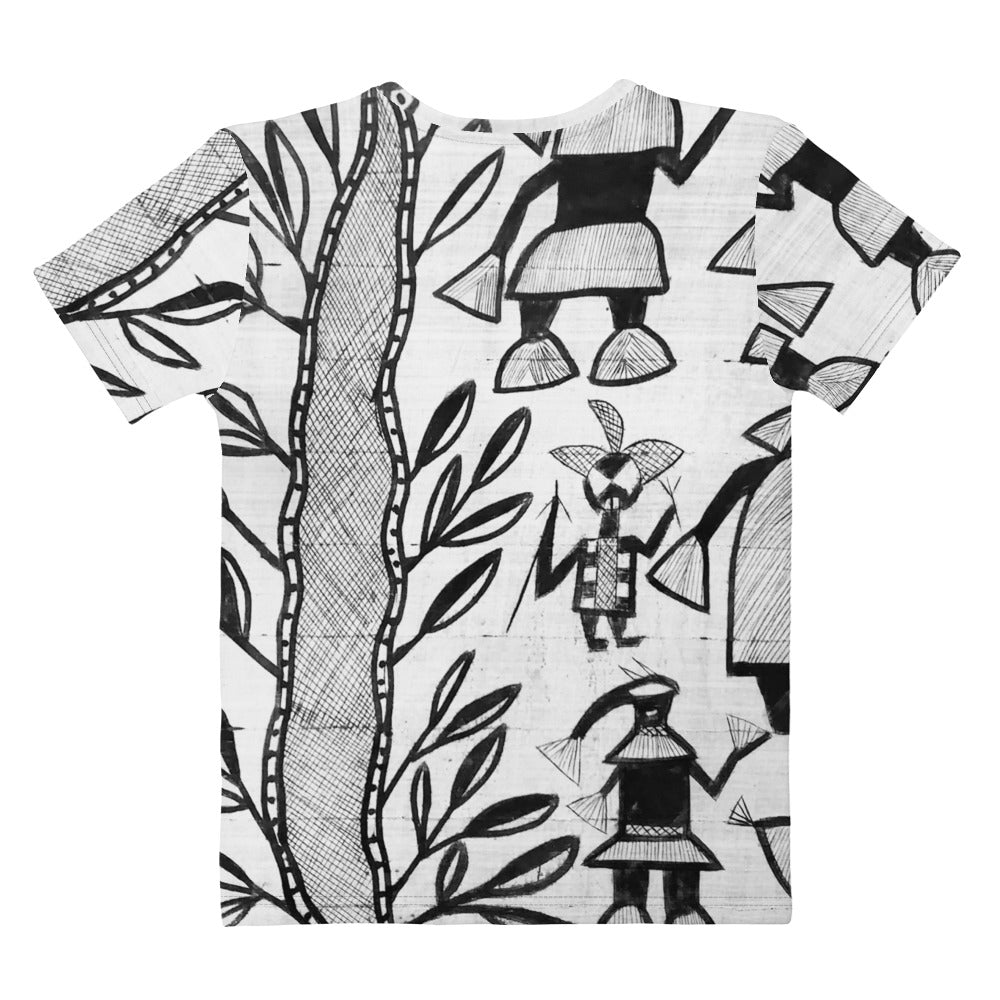 Mud Print Women's T-shirt