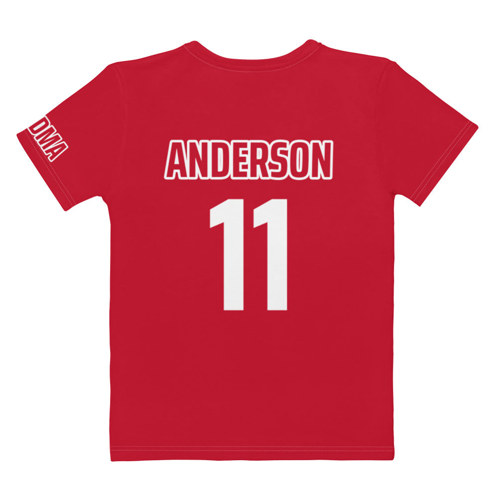 BIANCA Women's T-shirt - RED FOR GRANDMA