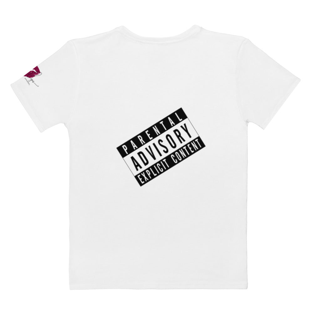 Roughchik Logo Women's T-shirt - White