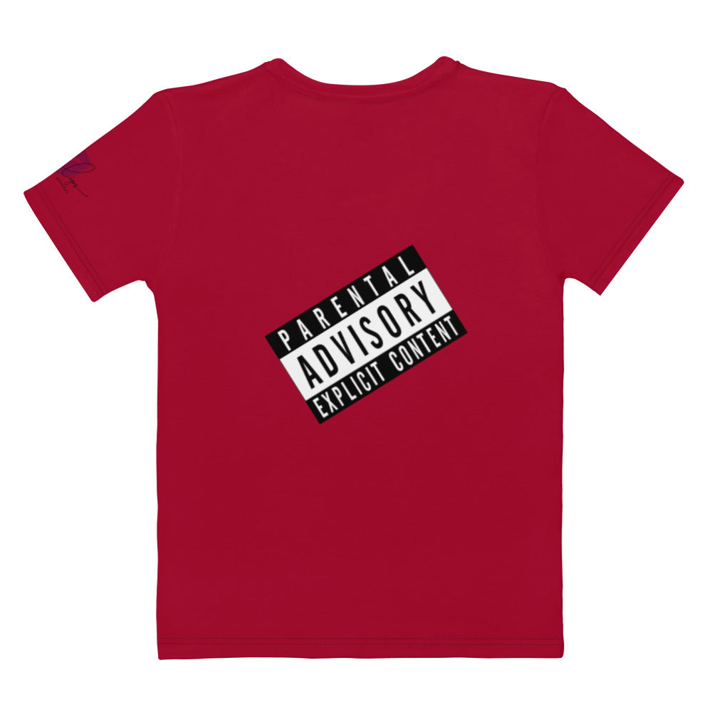 ROUGHCHIK LOGO Women's T-shirt - RED