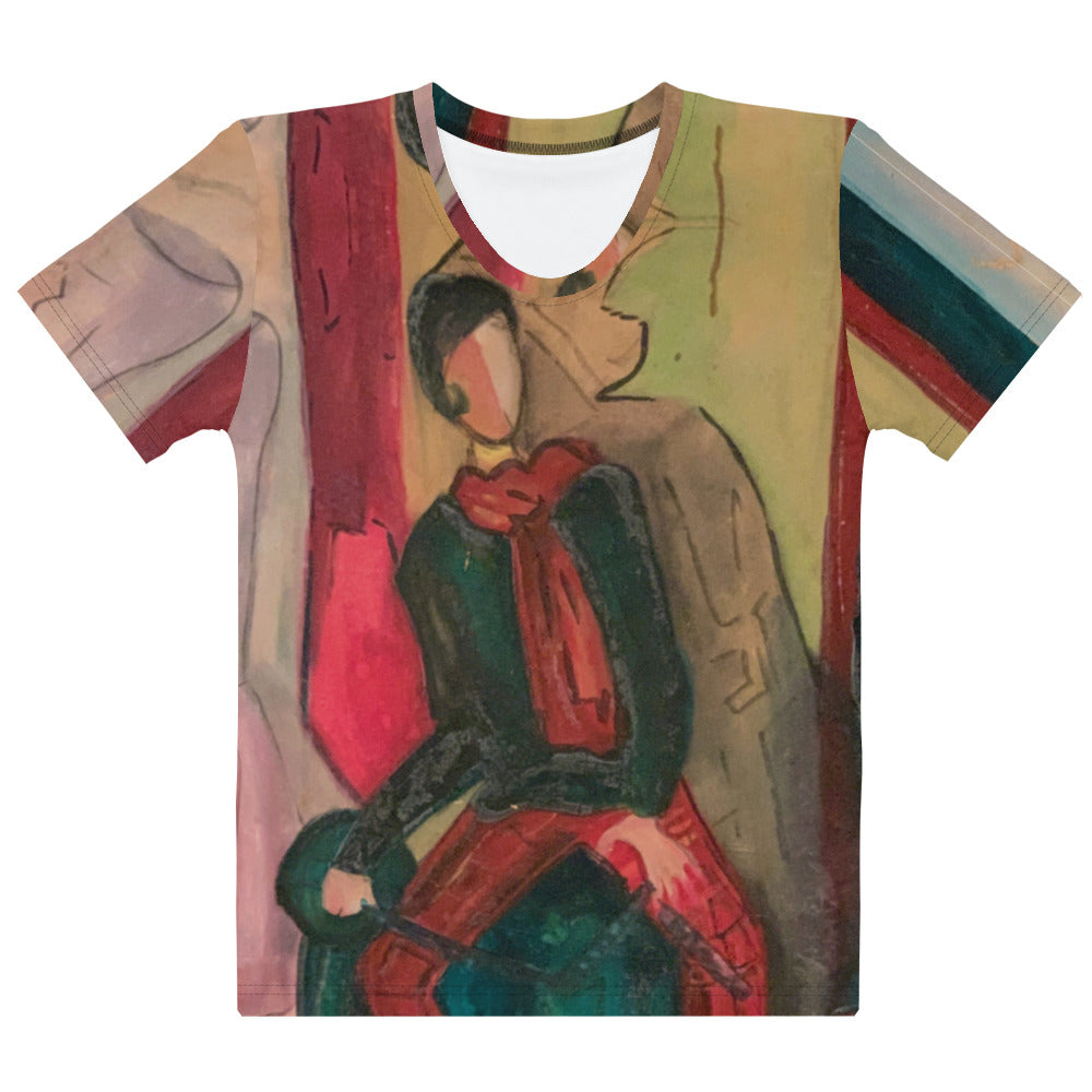 Seated Lady Women's T-shirt