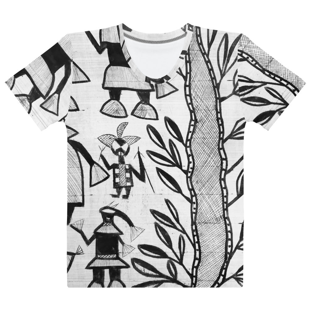 Mud Print Women's T-shirt
