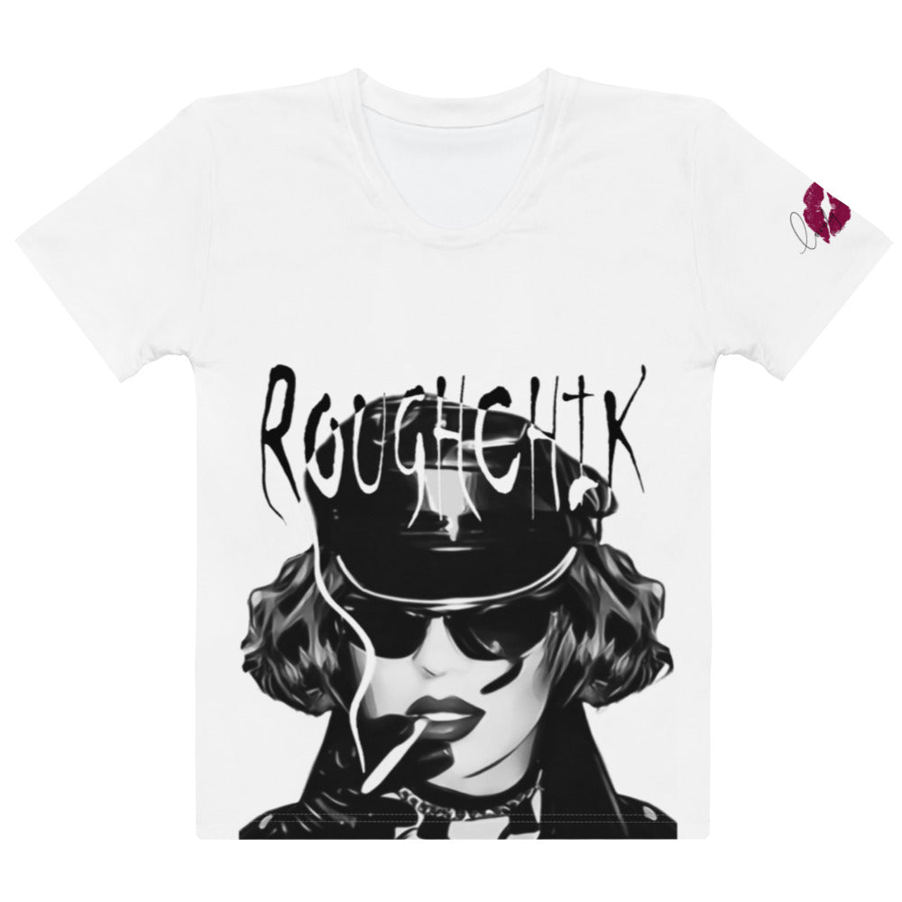 Roughchik Logo Women's T-shirt - White