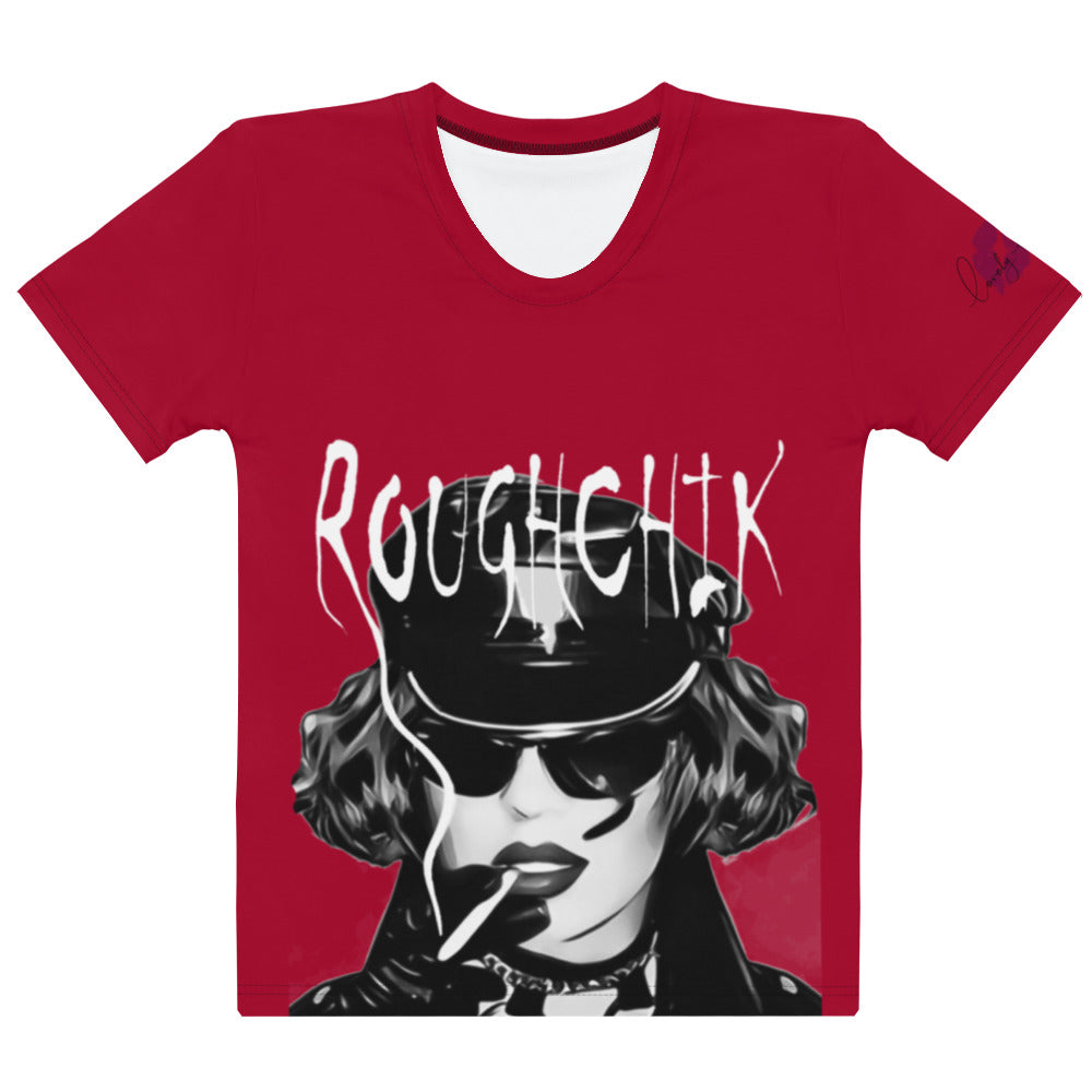 ROUGHCHIK LOGO Women's T-shirt - RED
