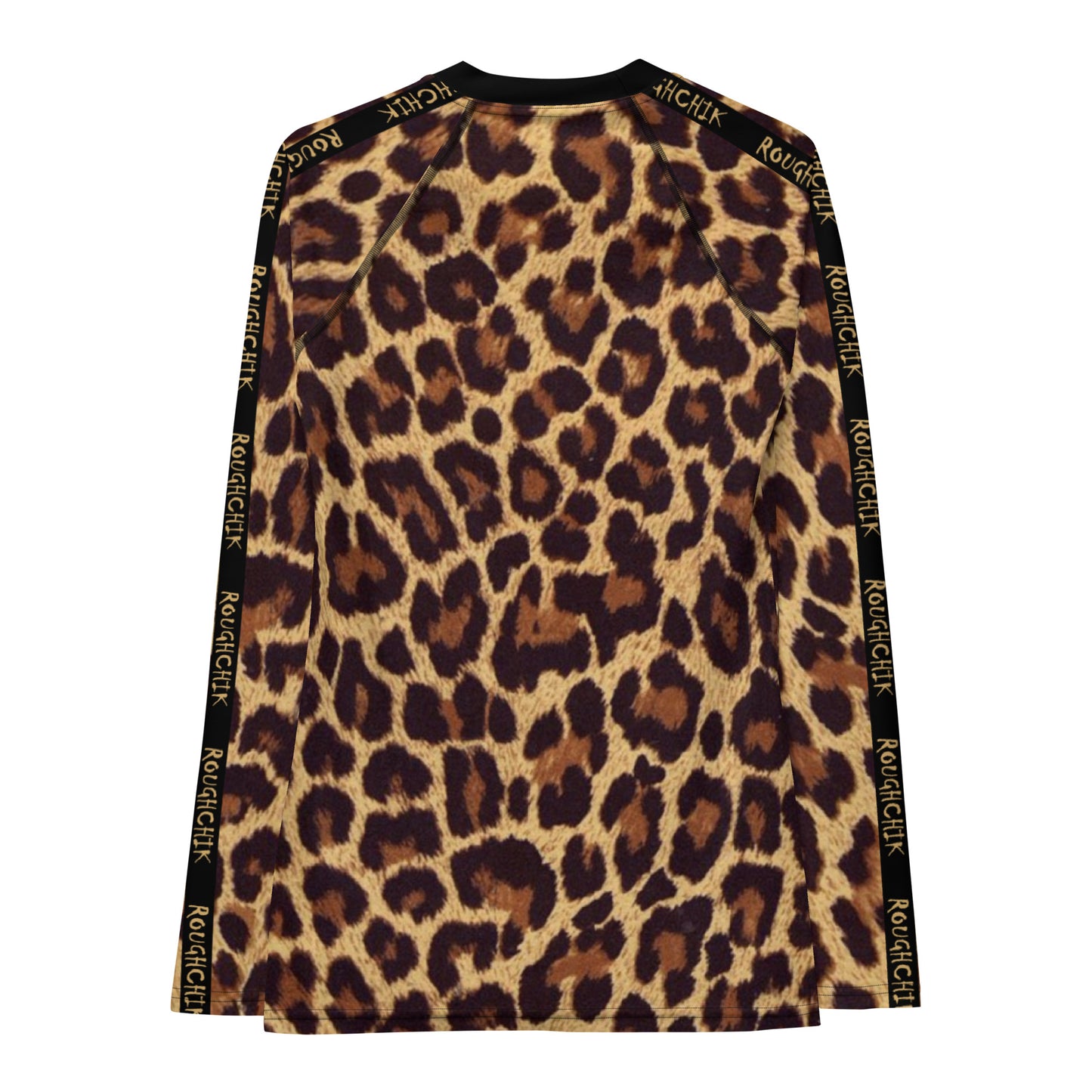 ROUGHCHIK Women's Rash Guard - LEOPARD PRINT