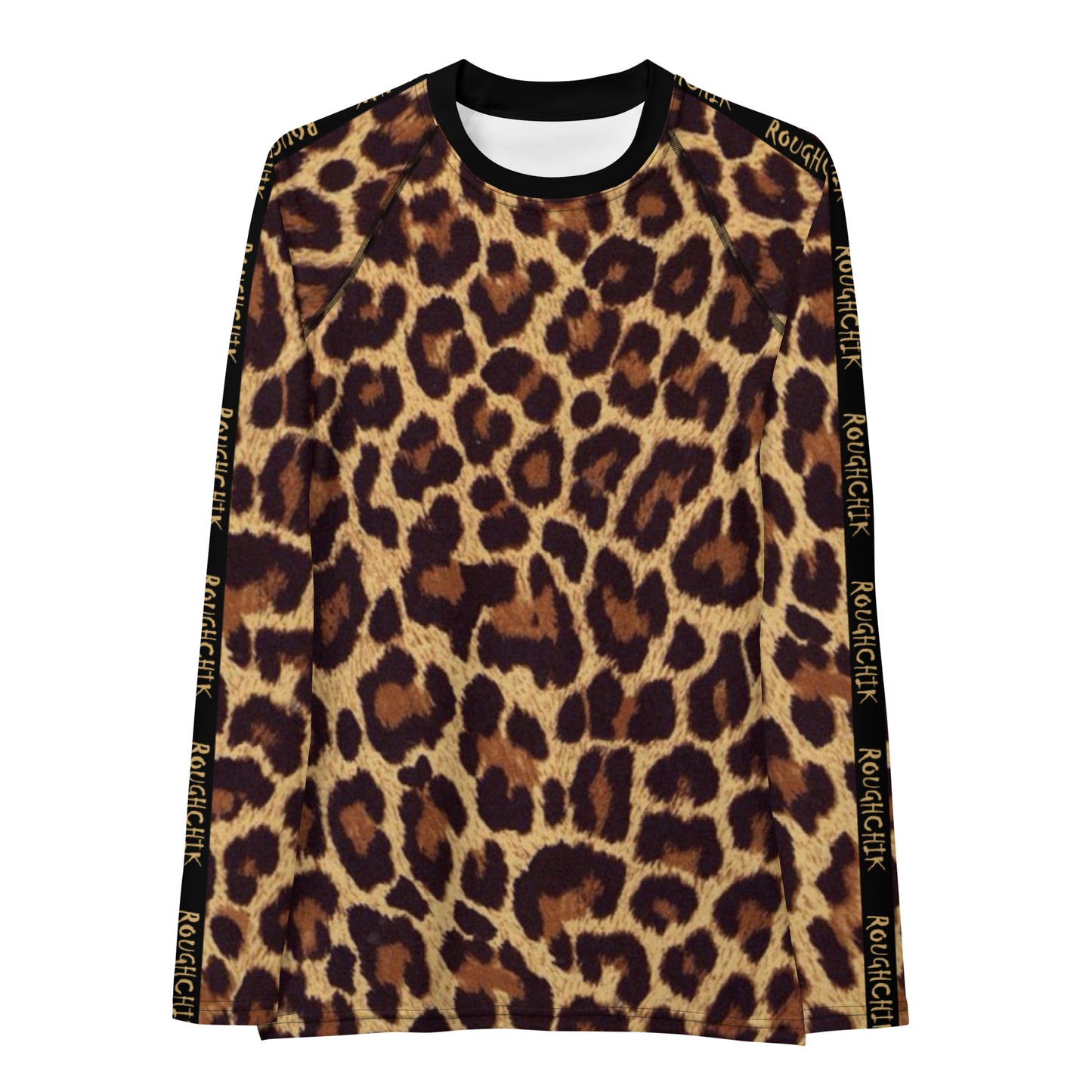ROUGHCHIK Women's Rash Guard - LEOPARD PRINT