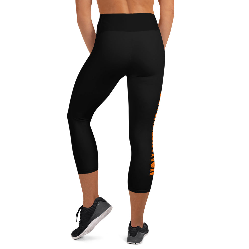 DETERMINATION Yoga Capri Leggings