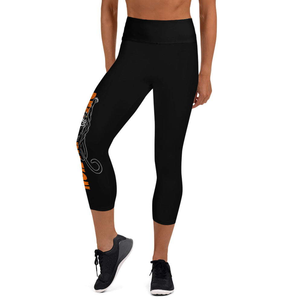 DETERMINATION Yoga Capri Leggings