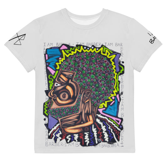 I Am Barber Youth crew neck t-shirt