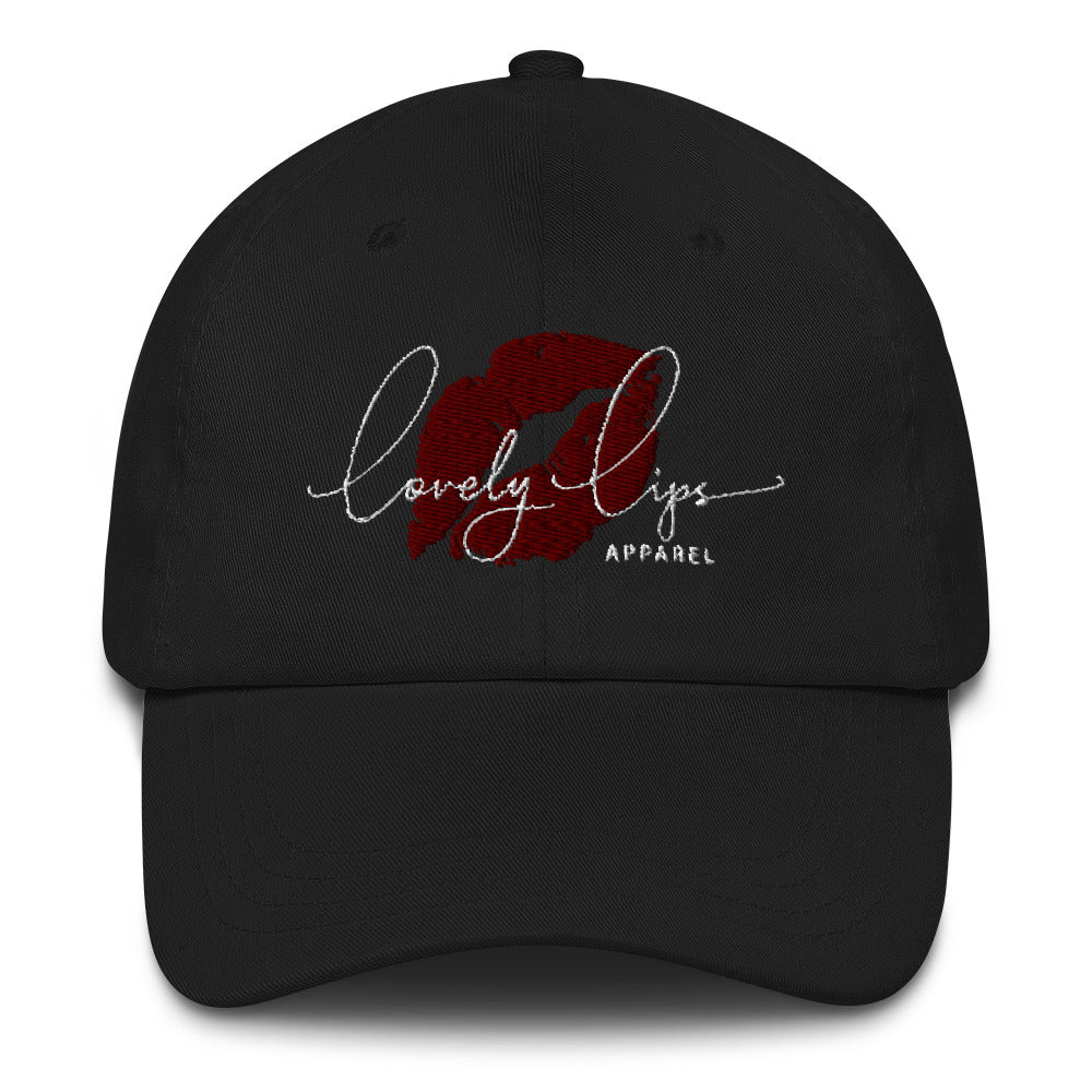 Lovely Lips Apparel Baseball Cap - Dark Colors