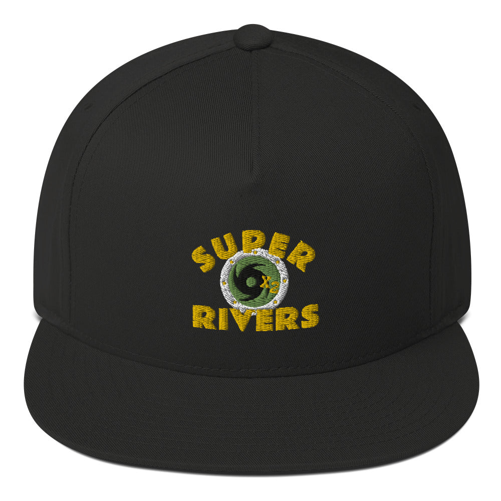 SUPER RIVERS Flat Bill Cap