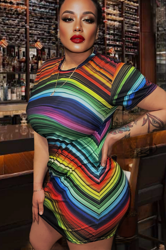 REIGNBOW T-shirt dress