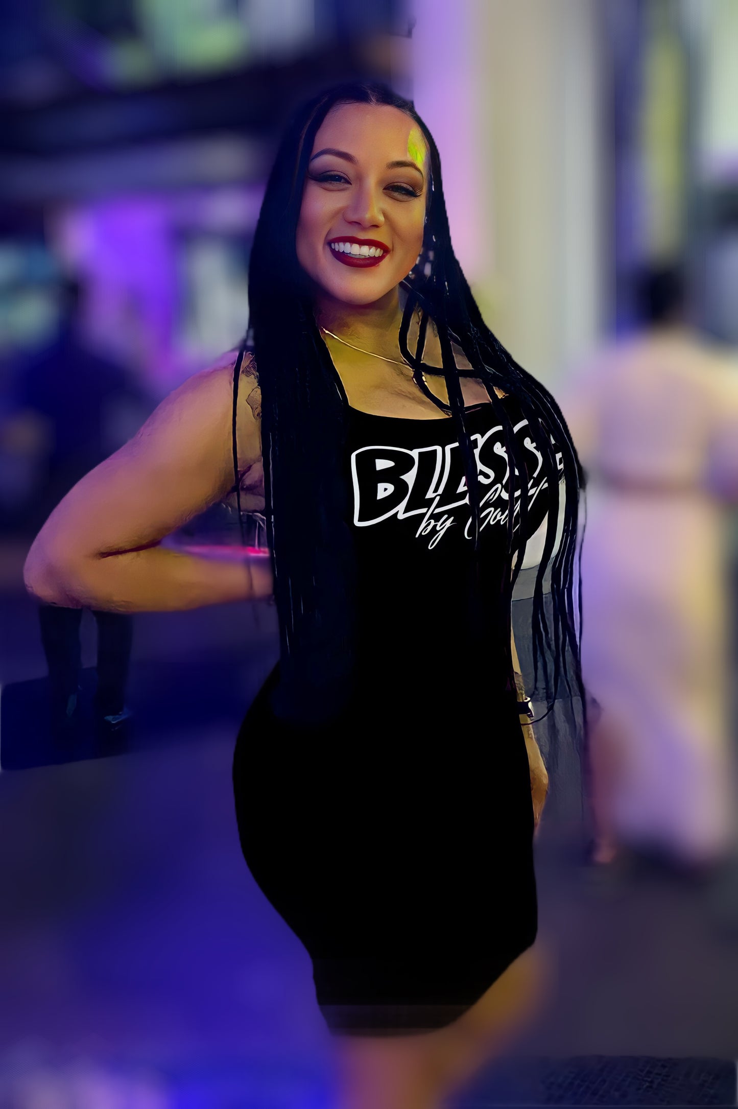 BLESSED by God Fitted Dress