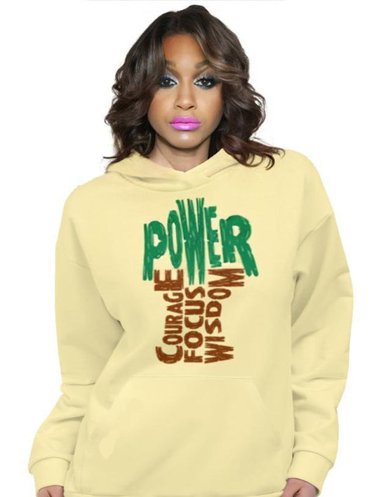 POWER TREE Unisex Hoodie - BANANA