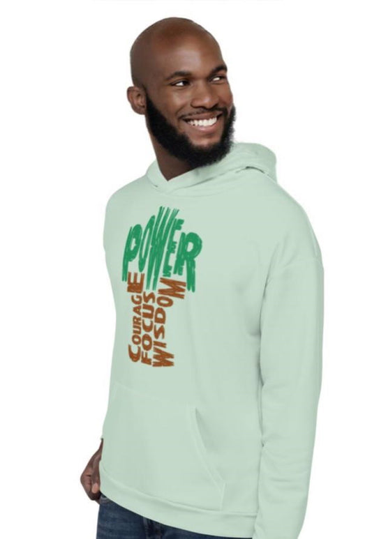 POWER TREE Unisex Hoodie - MINT