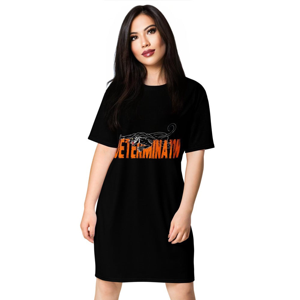 DETERMINATION T-shirt dress