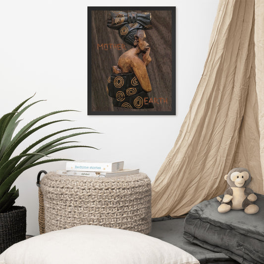 MOTHER EARTH Framed Poster