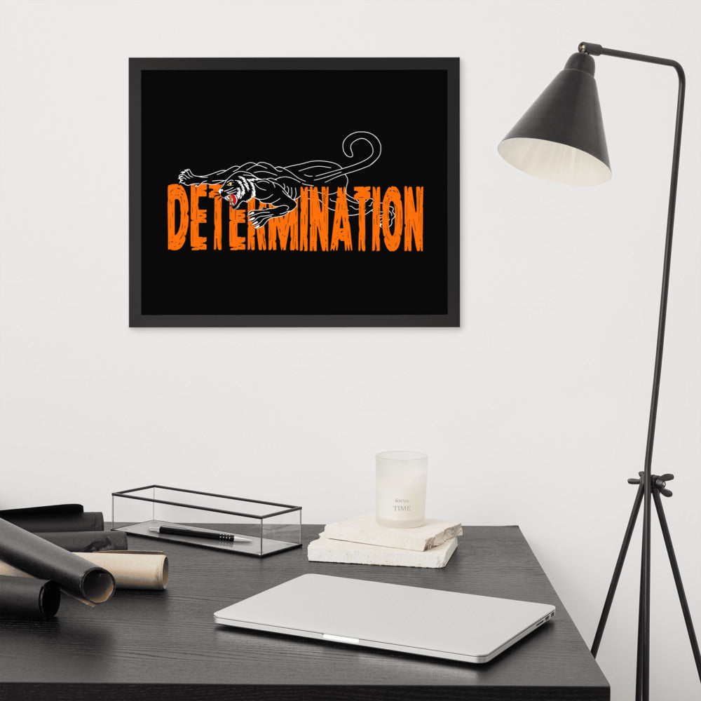 DETERMINATION Framed Poster