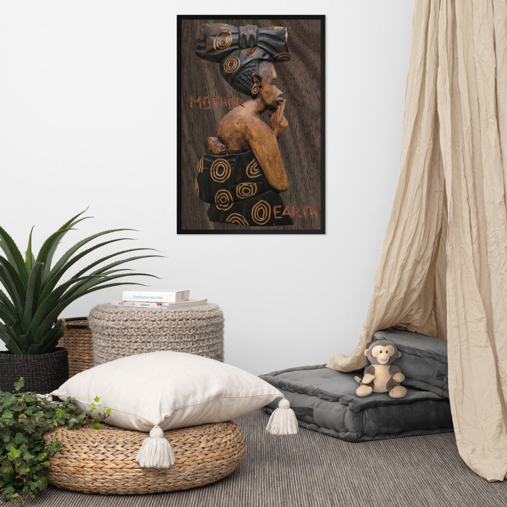 MOTHER EARTH Framed Poster
