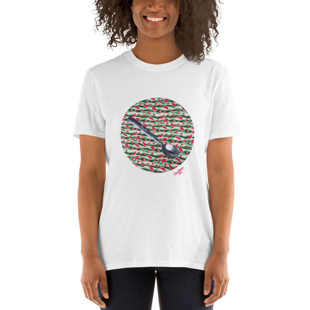 Watermelon Freedom Short-Sleeve Unisex T-Shirt