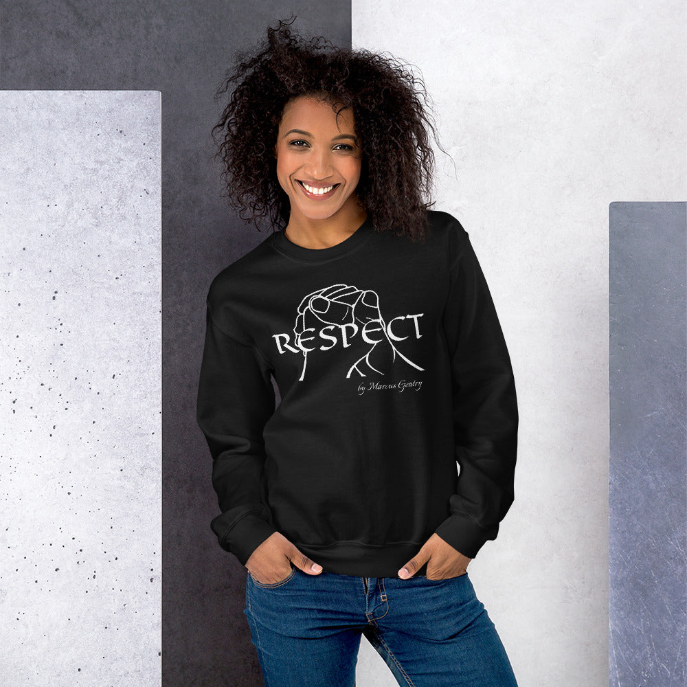 RESPECT Unisex Sweatshirt - Black
