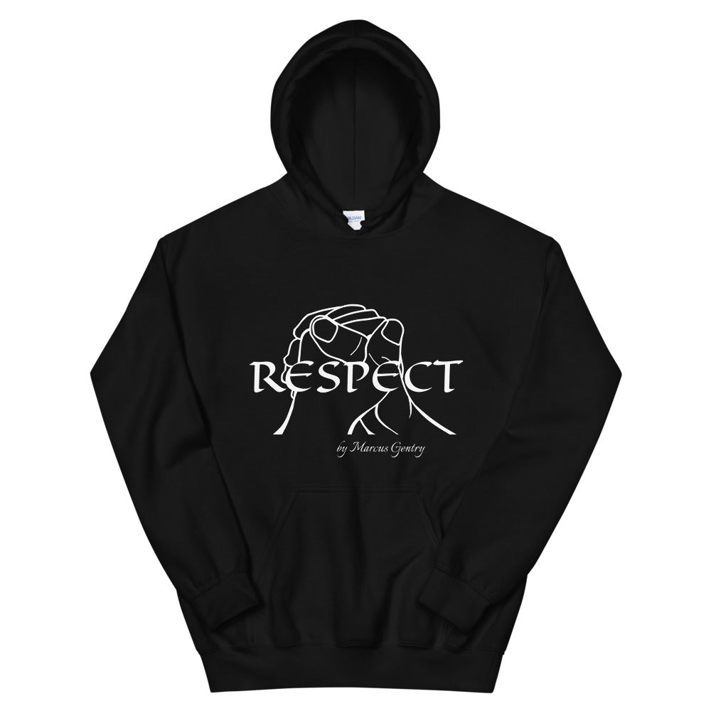 RESPECT Unisex Hoodie - Black