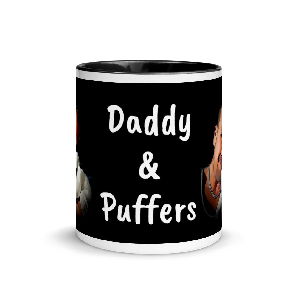 Daddy & Puffers Mug with Color Inside