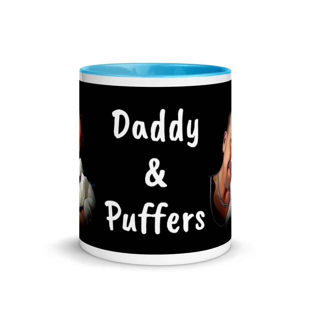 Daddy & Puffers Mug with Color Inside