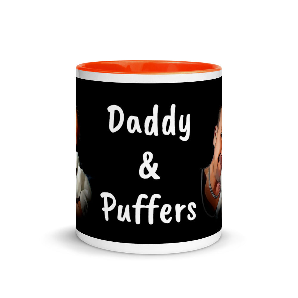 Daddy & Puffers Mug with Color Inside