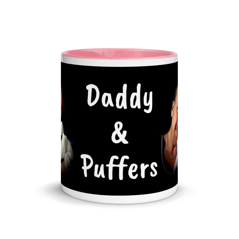 Daddy & Puffers Mug with Color Inside
