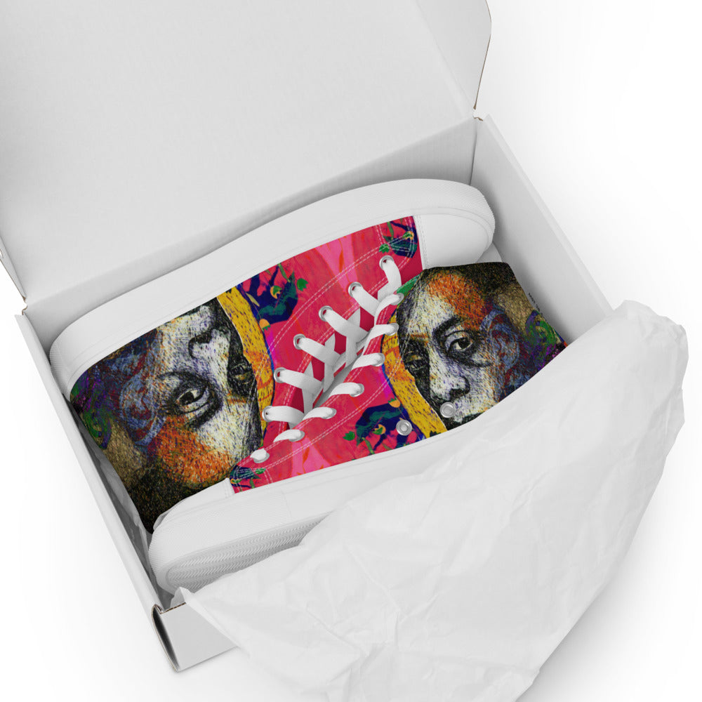 BALDWIN Women’s high top canvas shoes