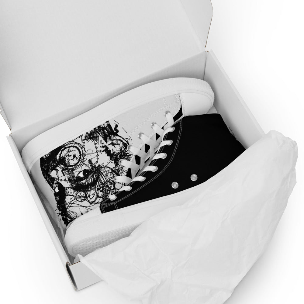 Bronzeville Girl Women’s high top canvas shoes