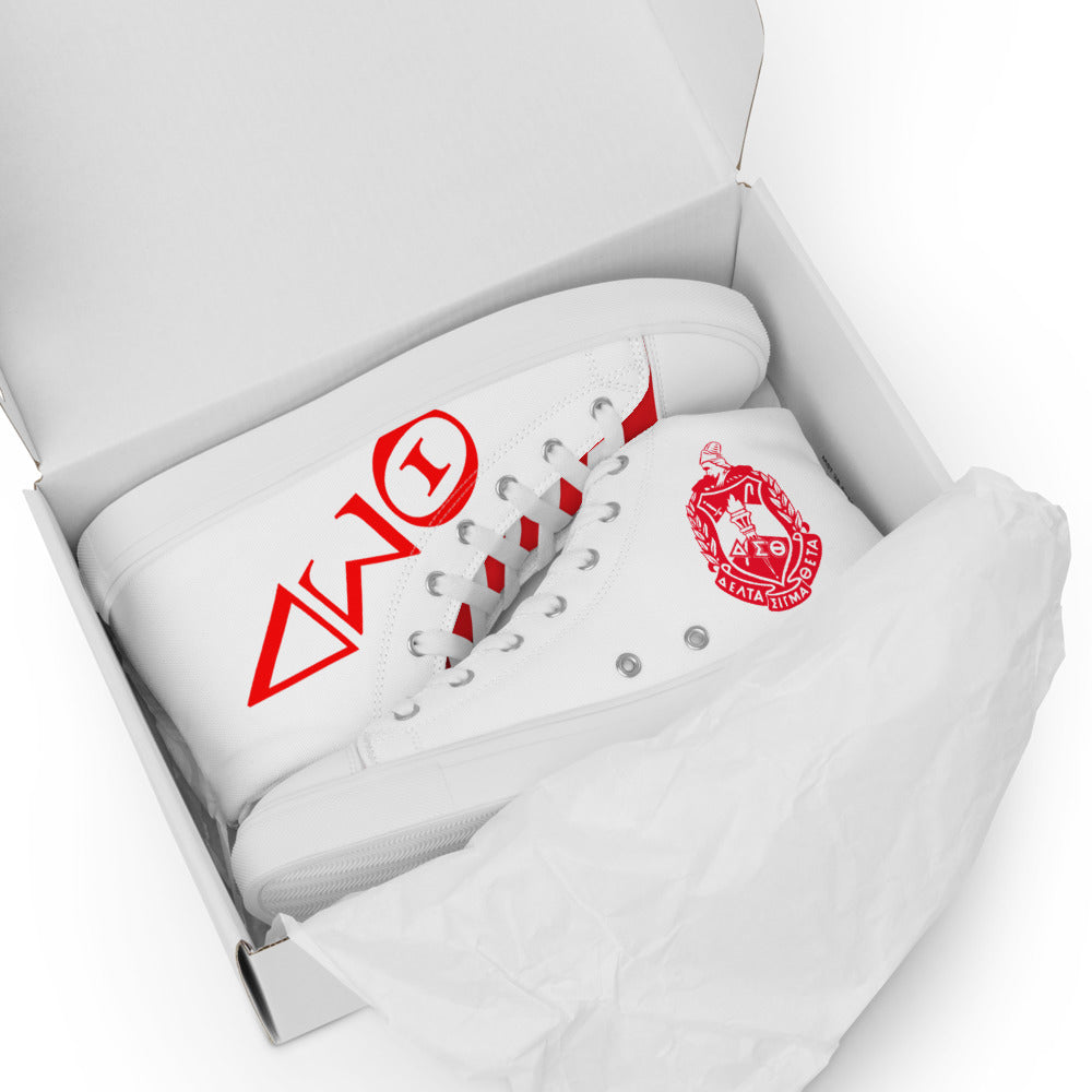 Women’s high top canvas shoes